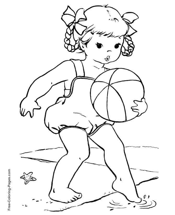 free printable summer coloring pages for kids | coloring pages for 