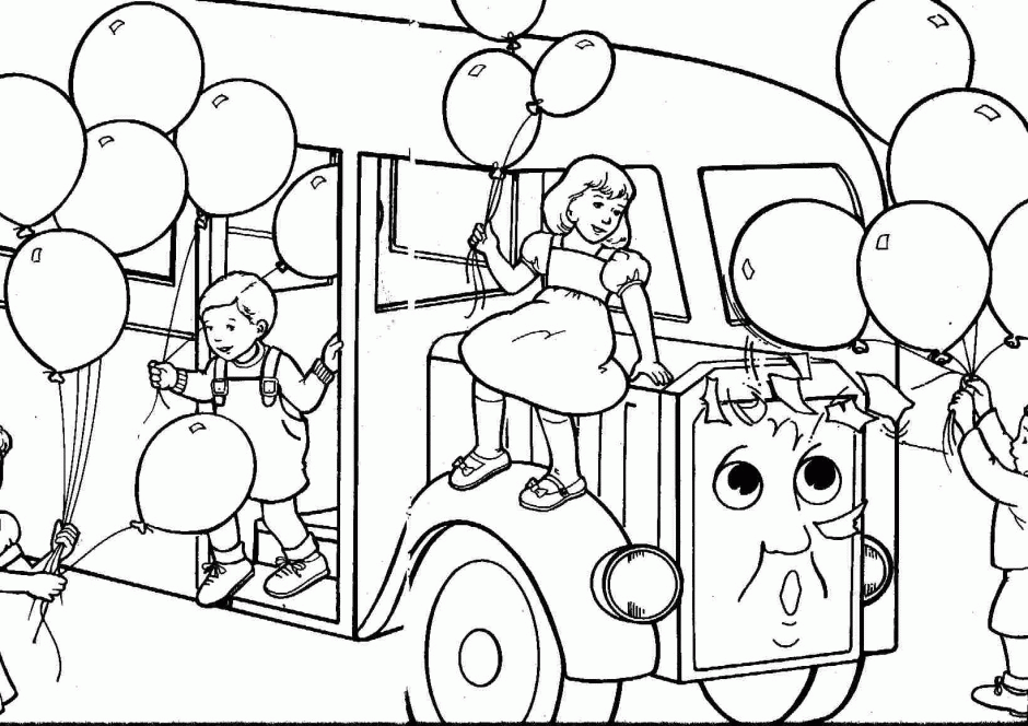 Colouring Pages Cartoon Thomas And Friends Bertie Bus Printable 