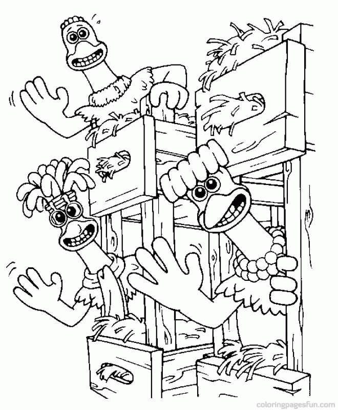 Chicken Run Coloring Pages 12 | Free Printable Coloring Pages 