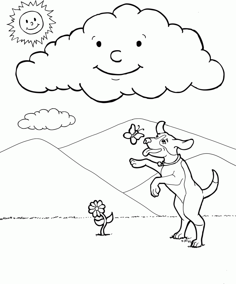 Border Collie Coloring Pages To Print