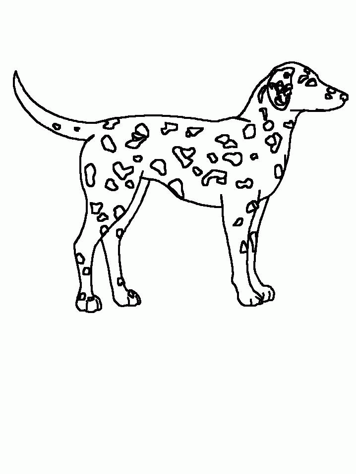 Nice Dog Coloring Pages