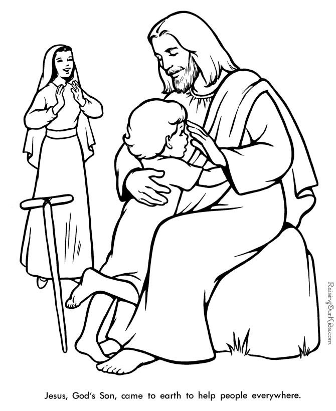 Christian Coloring Pages 01