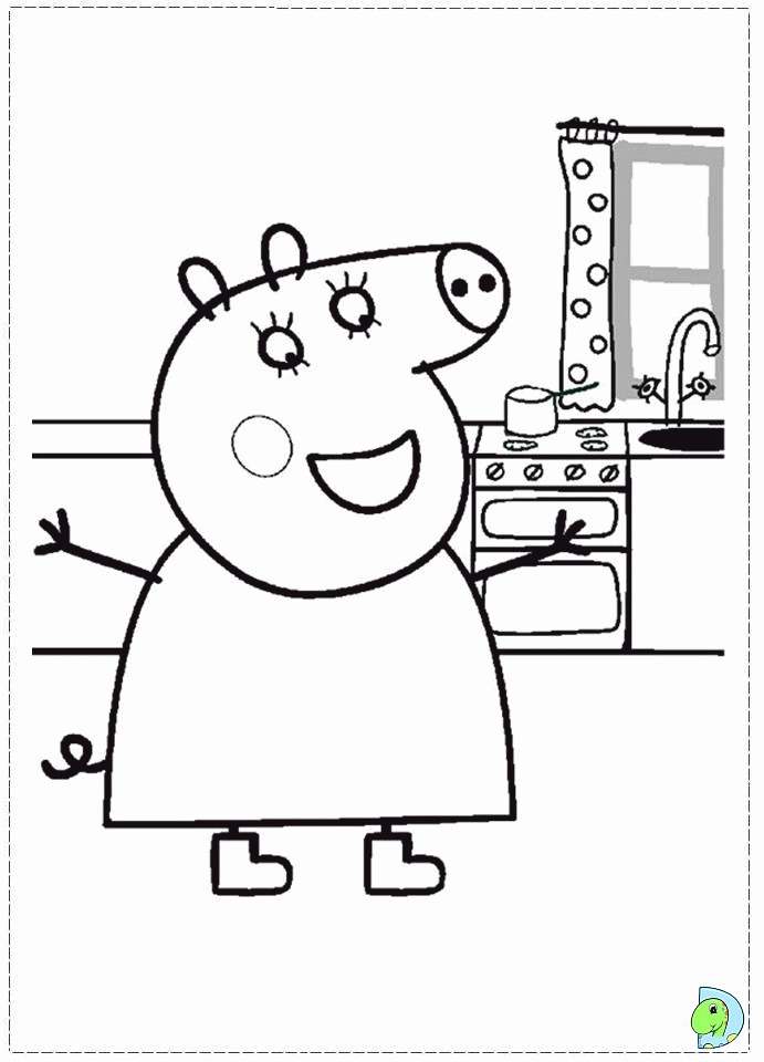 Peppapig Coloringpages 12