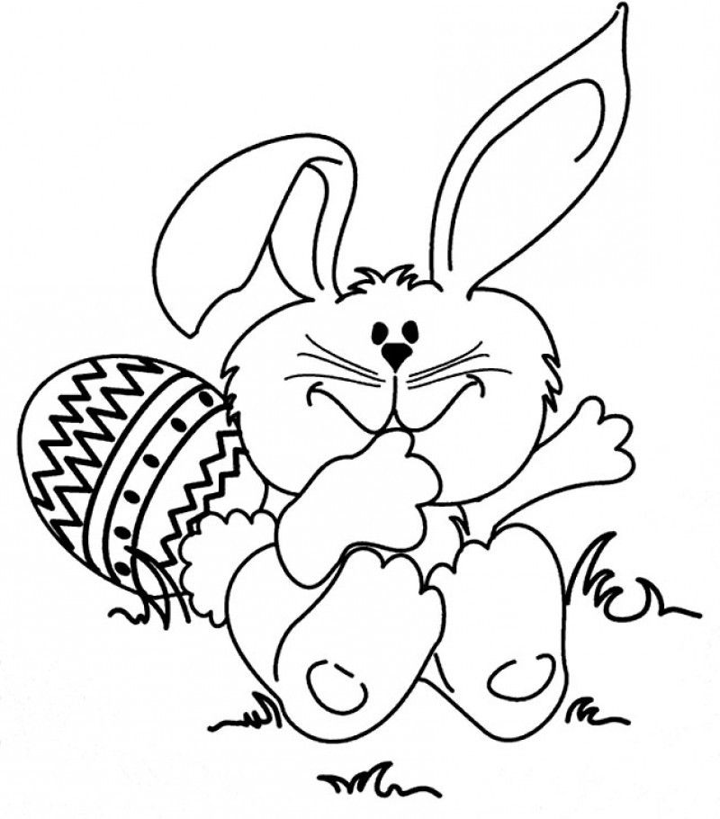 Easter With Tiny Animals Coloring Pages - Kids Colouring Pages