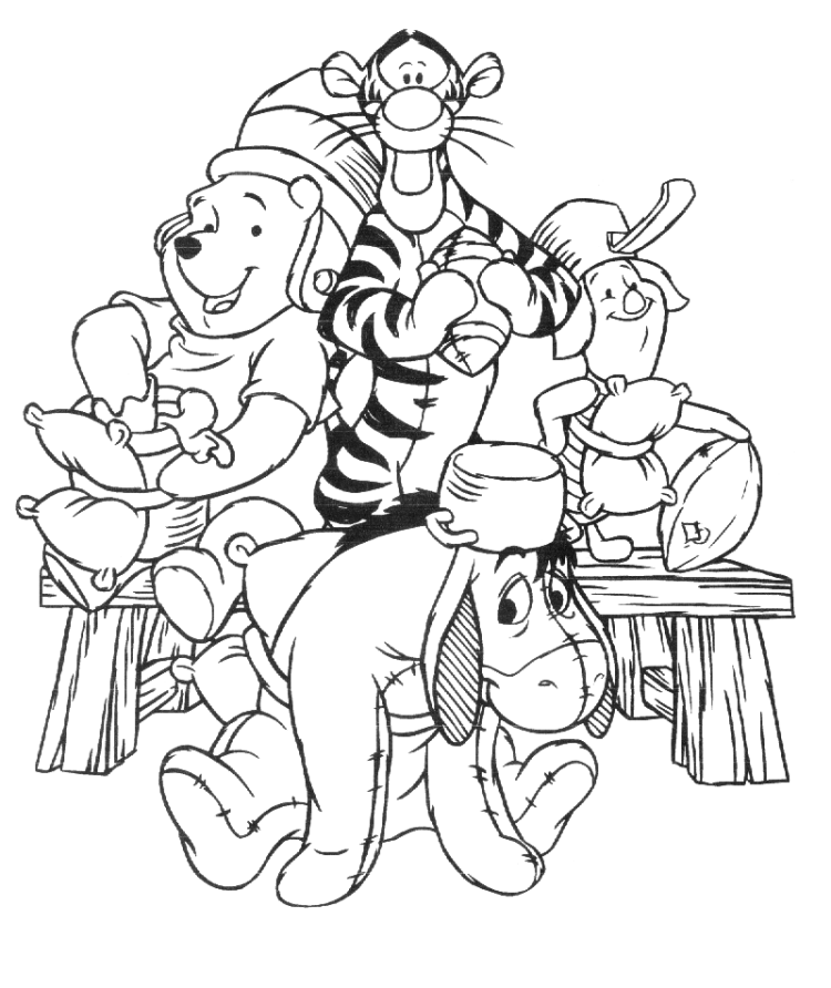 Winnie The Pooh Coloring Page | Coloring Pages