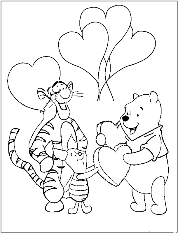 Coloring Pages Of Winnie The Pooh