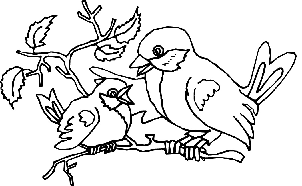 Birds Coloring Pages For Kids 19 | Free Printable Coloring Pages