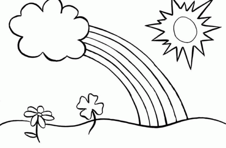 Rainbow Coloring Pages | Coloring Pages