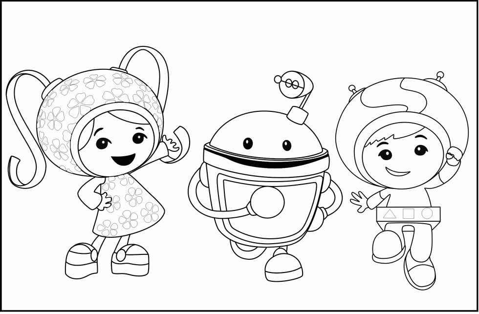 Umizoomi Coloring Pages