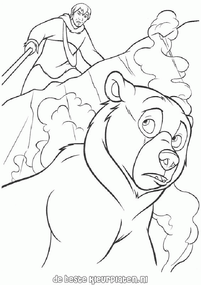 Pages Brother Bear 2 Coloring Pages 38 Brother Bear 2 Coloring 