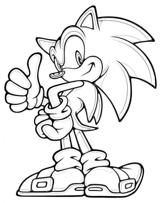 Sonic Coloring Pages Free Printable Pictures Coloring Pages For 