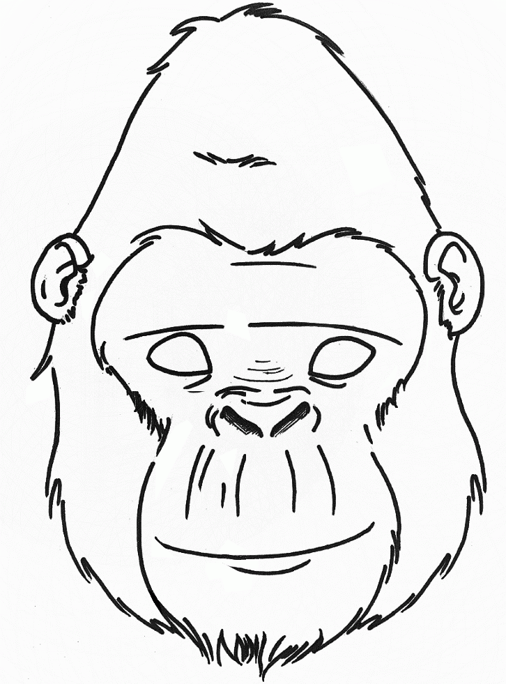 Duck Duck Goose - Free Classroom Resources: Ape Masks