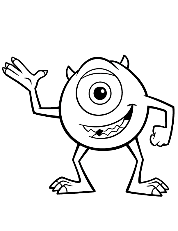 Monster Coloring Pages 2014- Dr. Odd
