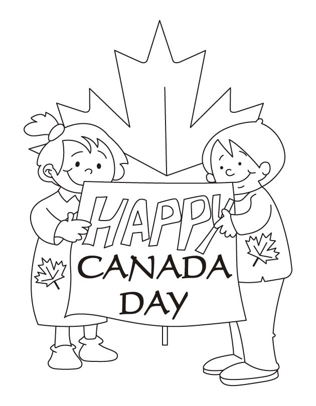 Our hopes are high Happy Canada day coloring pages | Download Free 