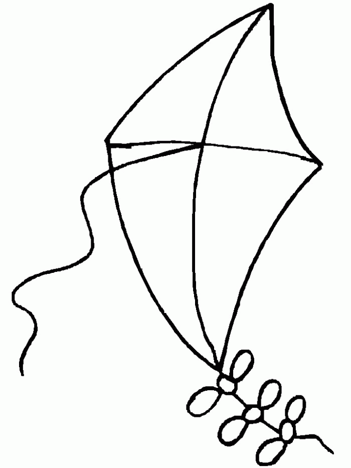 coloring pictures of kites