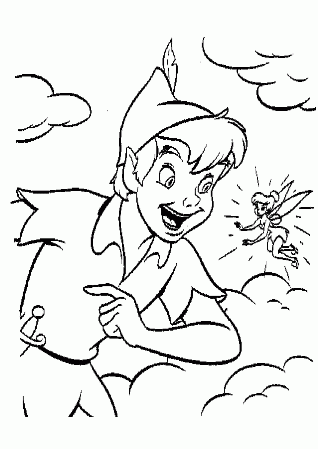 Peter Pan Printable Coloring Pages For Kids Free Coloring Pages 