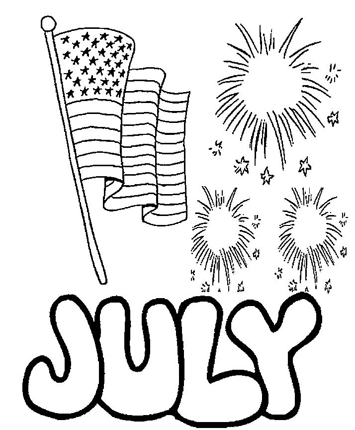 Coloring Pages Of Fireworks 12 | Free Printable Coloring Pages
