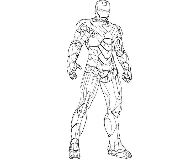 Printable Iron Man 3 | HelloColoring.com | Coloring Pages