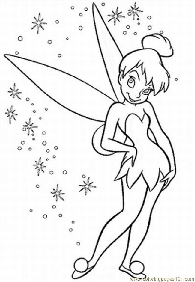 Printable Colouring Pages Fairies