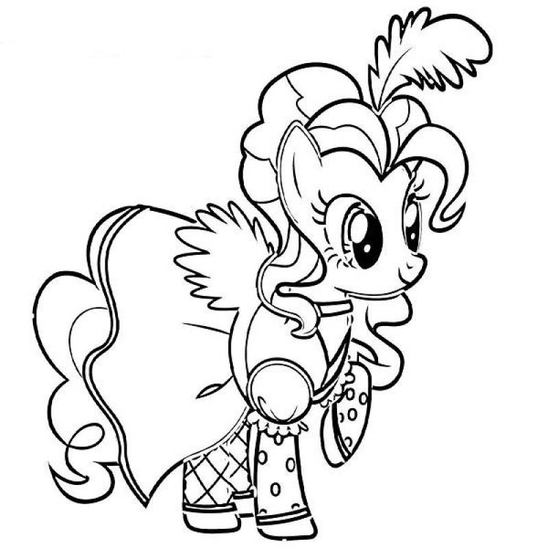 little-pony-coloring-pages-21pxr541 - HD Printable Coloring Pages