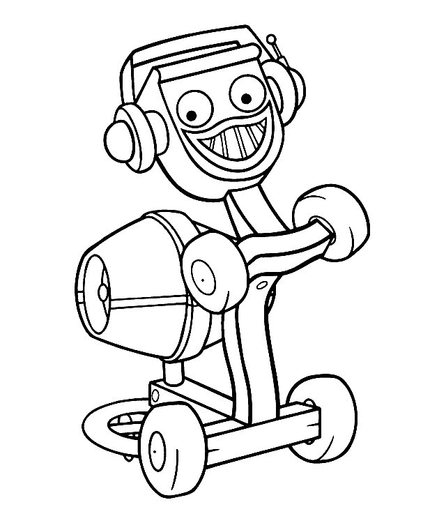 Bob The Builder And Scoop - Bob the builder Coloring Pages 