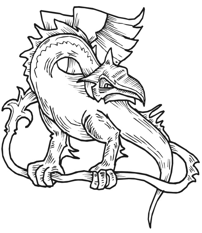 Dragon Pictures To Print And Color | Disney Coloring Pages | Kids 