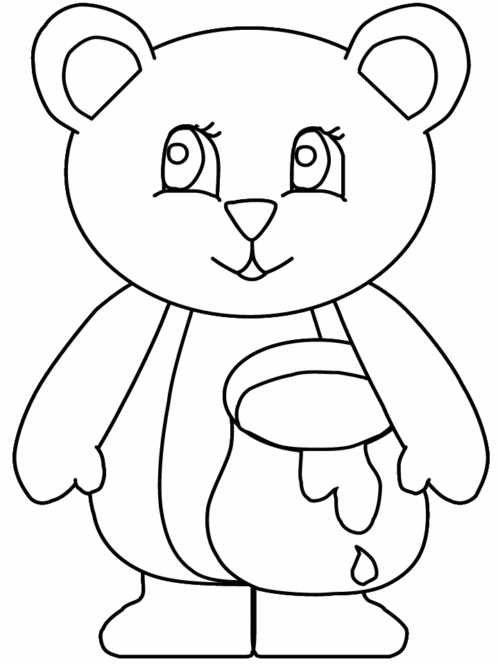 bear hibernating Colouring Pages (page 2)