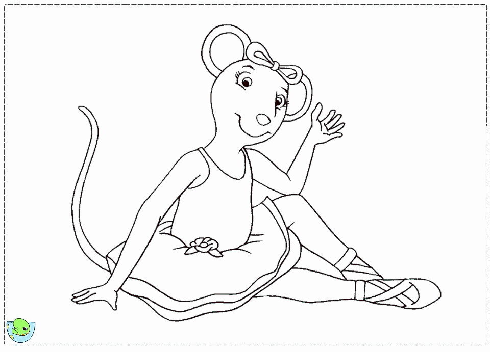 angelin Colouring Pages