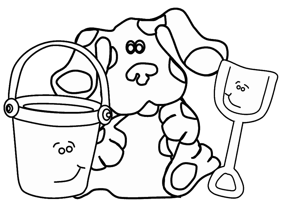Blues Clues Coloring Pages
