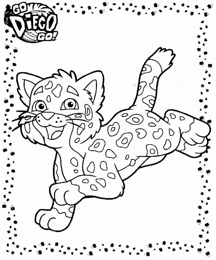 Diego Coloring Book