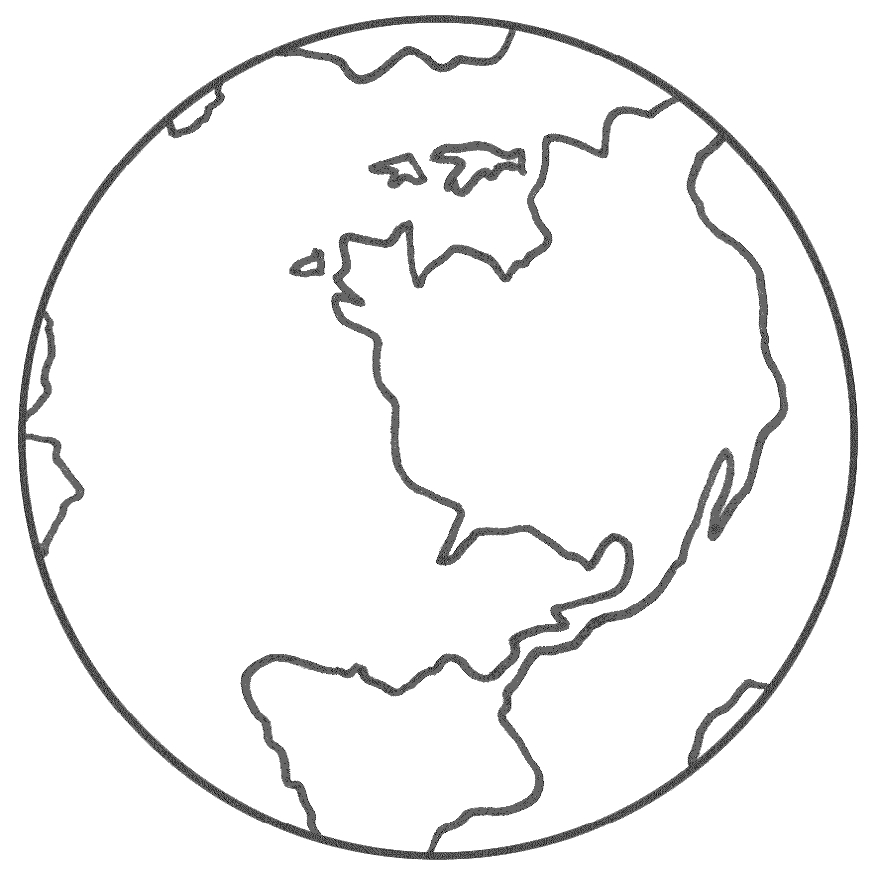 Earth Day Green Earth Coloring Book Pages - Earth Day Coloring 
