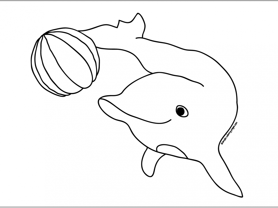 Mermaid And Dolphin Coloring Pages Coloring Book Area Best 207921 