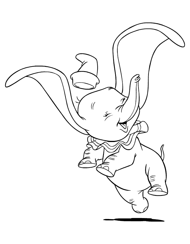 Disney Dumbo Coloring Pages | Coloring