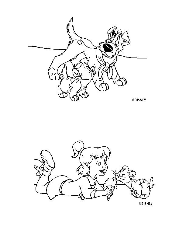 Oliver Coloring Pages