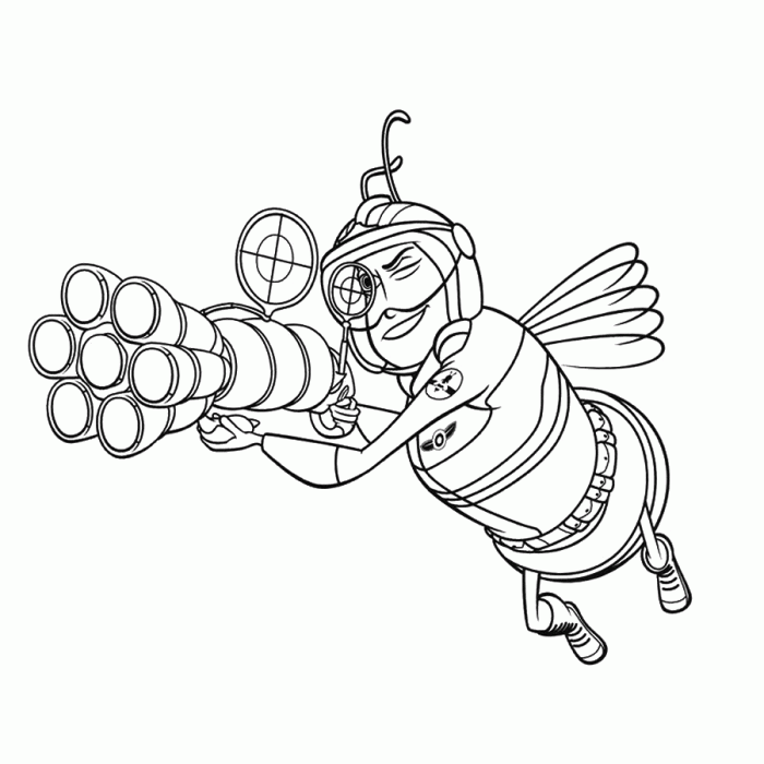 Bee Movie Coloring Pages