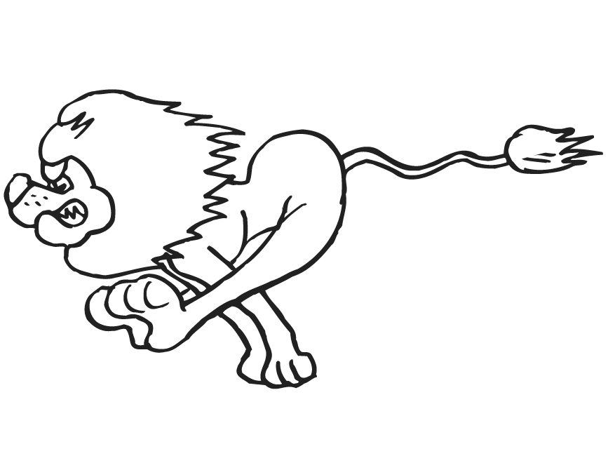 Baby Lion Coloring Pages | Free coloring pages