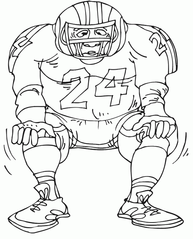 Coloring Pages For Football | Top Coloring Pages