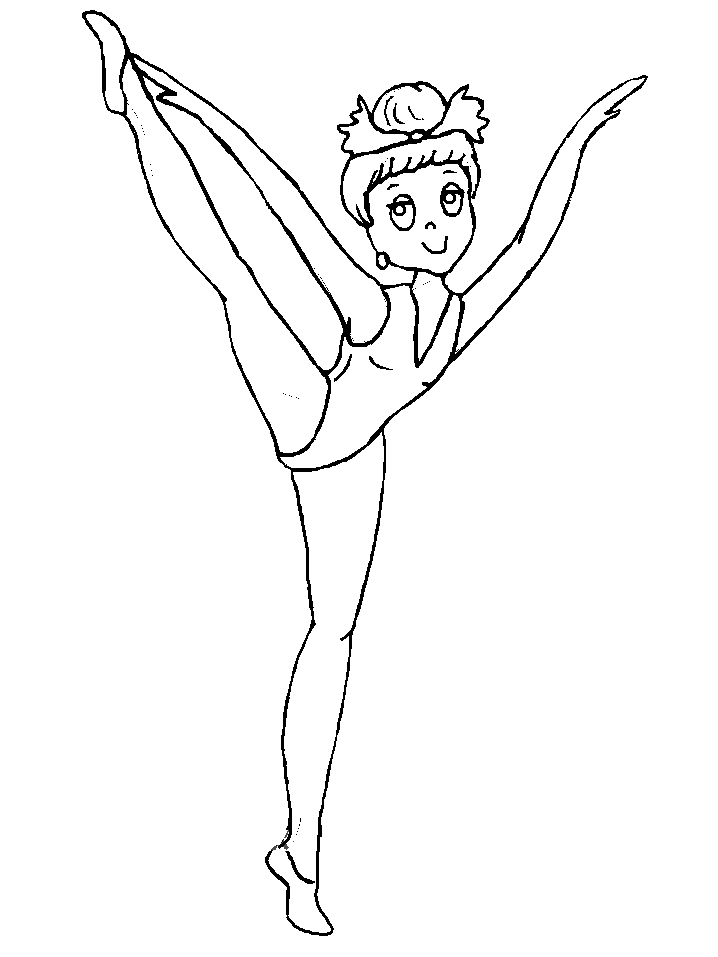 Ballet 7 Sports Coloring Pages & Coloring Book