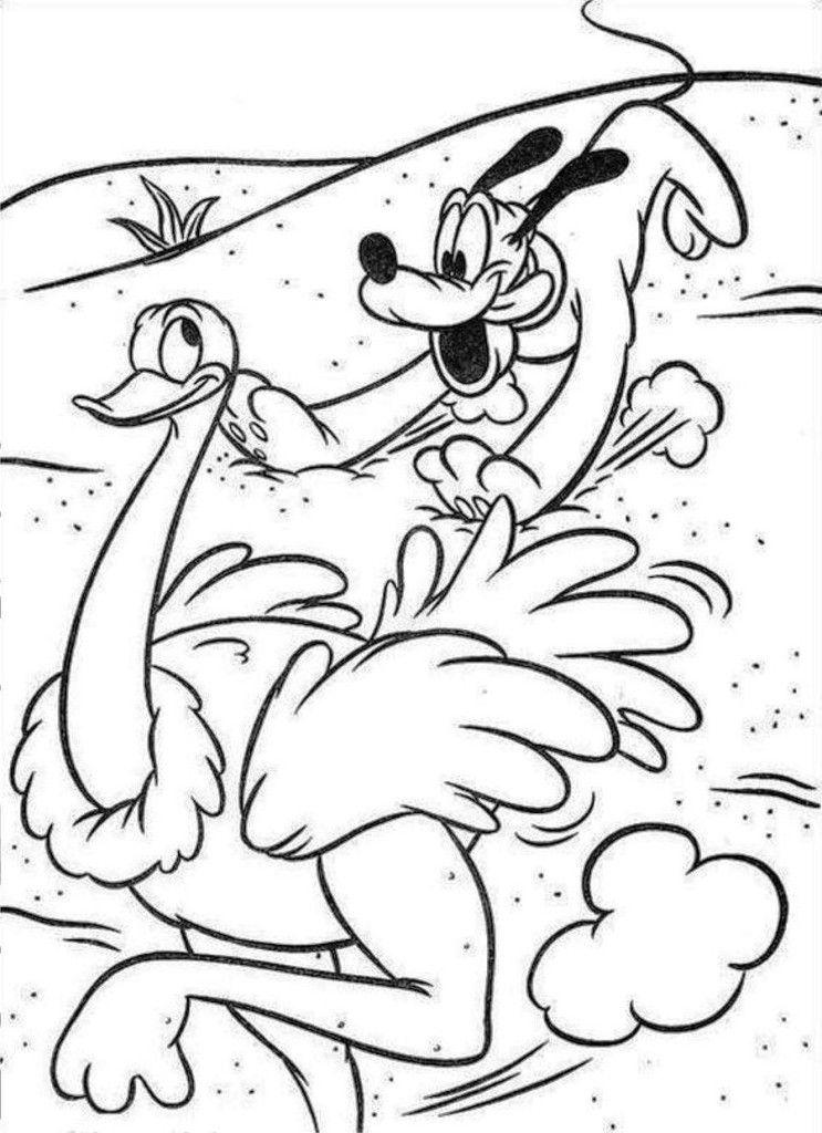 Beautiful Disney Pluto Coloring Pages - deColoring