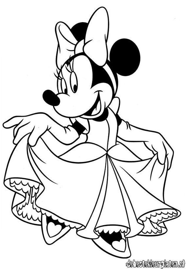 minnie mouse coloring page minniemouse
