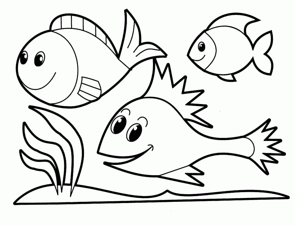 Fish Coloring Pages | Download HD Wallpapers