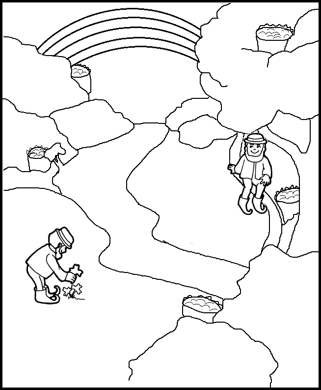 Leprechauns Gold Worksheet | Edu-