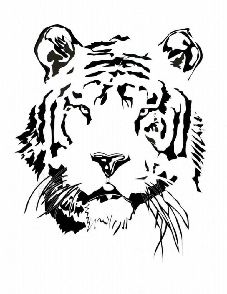 tiger-coloring-pages-14 | Kids Cute Coloring Pages