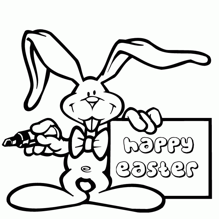 Easter Themed Coloring Pages 3 | Free Printable Coloring Pages