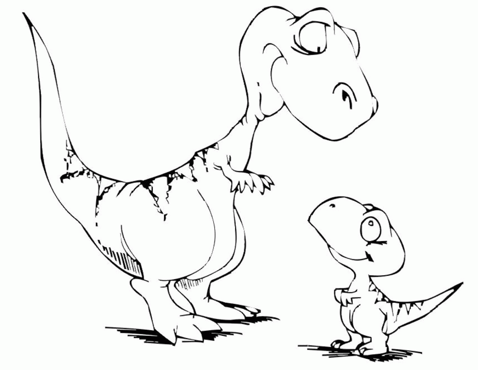 dinosaur printables coloring pages : Printable Coloring Sheet 