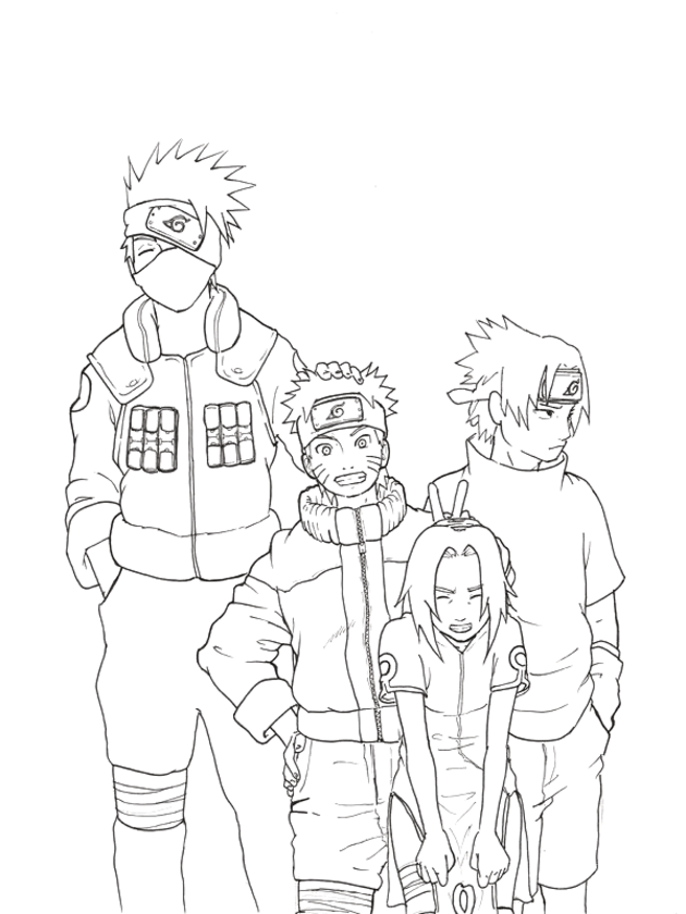 naruto coloring pages – best of characters | Free Coloring Pages
