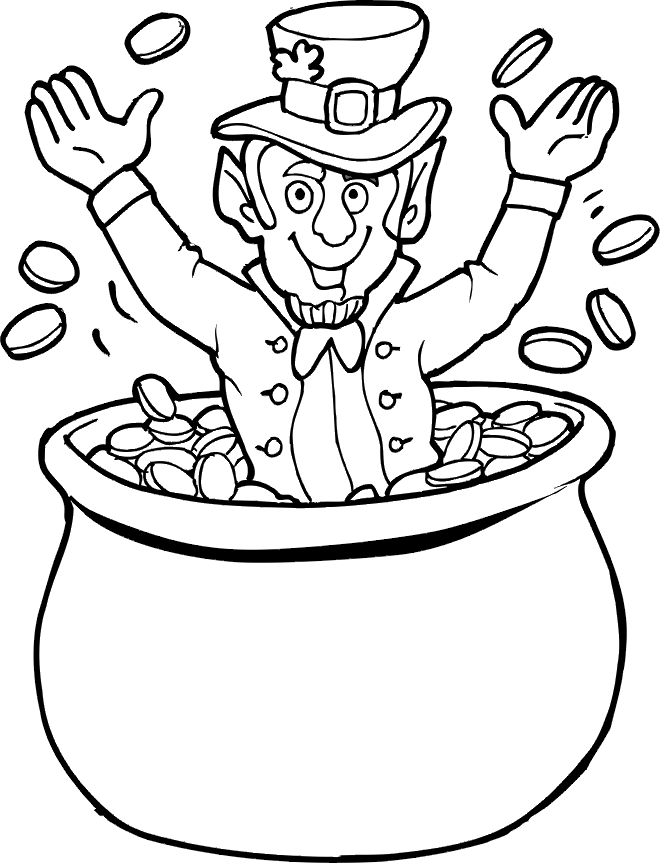 St. Patrick's Day Coloring Pages For Kids | Online Coloring Pages