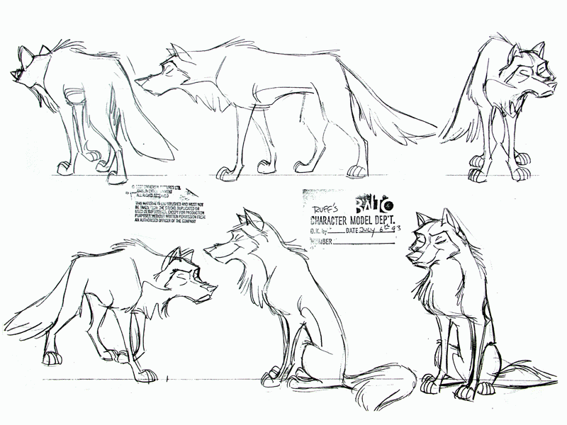 Production stuff *Image heavy* : Balto 1