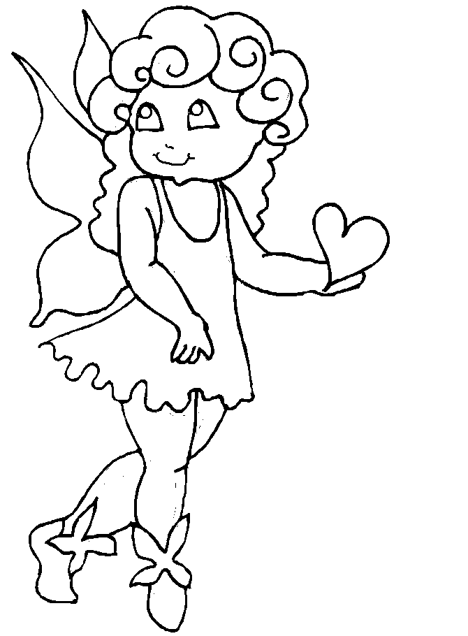Anigls Birthday Coloring Pages