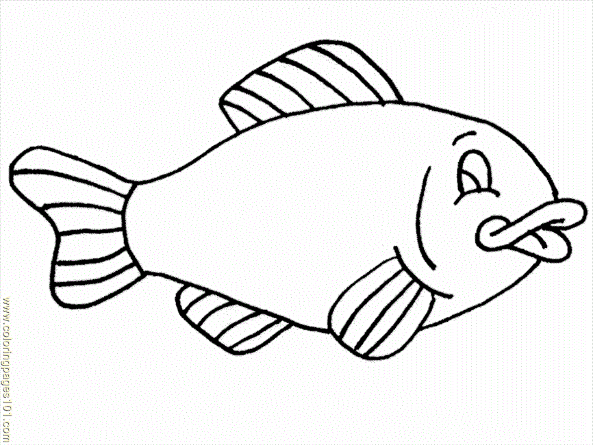 Coloring Pages fish''s (Other > Fish) - free printable coloring 